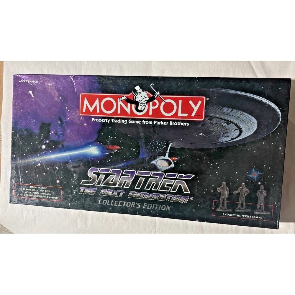 Monopoly Star Trek The Next Generation Collector's Edition USAopoly
